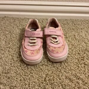 Girl Pink Geox Star Shoe